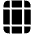 Margins Icon from Plump Solid Set