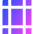 Margins Icon from Core Gradient Set