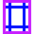 Margins Icon from Sharp Neon Set