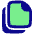 Multiple File 1 Icon from Plump Pop Set