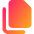 Multiple File 1 Icon from Core Gradient Set