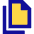 Multiple File 1 Icon from Sharp Pop Set