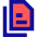 Multiple File 2 Icon from Sharp Pop Set