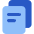 Multiple File 2 Icon from Core Flat Set