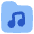 Music Folder Song Icon from Plump Flat Set