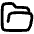 Open Folder Icon from Plump Remix Set