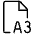 Paper Sizes A3 Icon from Ultimate Light - Free Set