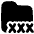 Porn Folder Icon from Plump Solid Set