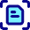 Scan Document Focus Icon from Core Pop Set