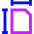 Size Icon from Sharp Neon Set