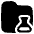 Test Folder Icon from Plump Solid Set