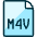 Video File M4v Icon from Ultimate Duotone - Free Set
