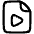 Video File Play Icon from Plump Line Set