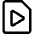 Video File Play Icon from Core Line Set