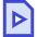 Video File Play Icon from Sharp Duo Set