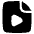 Video File Play Icon from Plump Solid Set