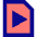 Video File Play Icon from Sharp Pop Set
