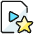 Video File Star Icon from Ultimate Colors - Free Set