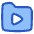 Video Folder Play icon - Free transparent PNG, SVG. No sign up needed.
