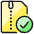 Zip File Check Icon from Ultimate Colors - Free Set