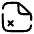 File Remove Icon from Solar Broken Set