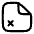 File Remove Icon from Solar Linear Set