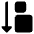 Sort Size Ascending Order Down Icon from Ultimate Bold Set