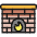 Fireplace 1 icon - Free transparent PNG, SVG. No sign up needed.