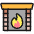 Fireplace icon - Free transparent PNG, SVG. No sign up needed.