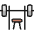 Fitness Weighlifting Bench icon - Free transparent PNG, SVG. No sign up needed.