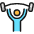 Fitness Weightlift icon - Free transparent PNG, SVG. No sign up needed.