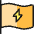 Flag Flash Icon from Ultimate Colors Set