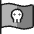 Flag Skull Icon from Ultimate Colors Set