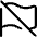 Unflag Icon from Ultimate Regular Set