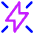 Flash Always On Icon from Core Neon Set