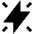 Flash Always On Icon from Sharp Solid Set