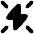 Flash Always On Icon from Flex Solid Set