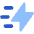 Flash Fast Speed Icon from Core Flat Set