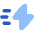 Flash Fast Speed Icon from Flex Flat Set
