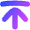 Line Arrow Move Up Large 1 Icon from Flex Gradient Set