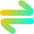 Line Arrow Transfer Horizontal Large 1 Icon from Flex Gradient Set