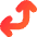 Line Arrow Bottom Right Corner Large Icon from Flex Gradient Set