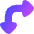 Triangle Arrow Top Left Corner Large Icon from Flex Gradient Set