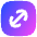 Line Arrow Diagonal Square 1 Icon from Flex Gradient Set