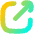 Line Arrow Expand Window 1 Icon from Flex Gradient Set