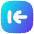 Line Arrow Left Square 2 Icon from Flex Gradient Set
