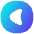 Tailless Triangle Arrow Left Circle Icon from Flex Gradient Set