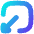 Triangle Arrow Minimize Window 1 Icon from Flex Gradient Set