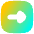 Triangle Arrow Right Square Icon from Flex Gradient Set