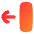Line Arrow Move Left 2 Icon from Flex Gradient Set